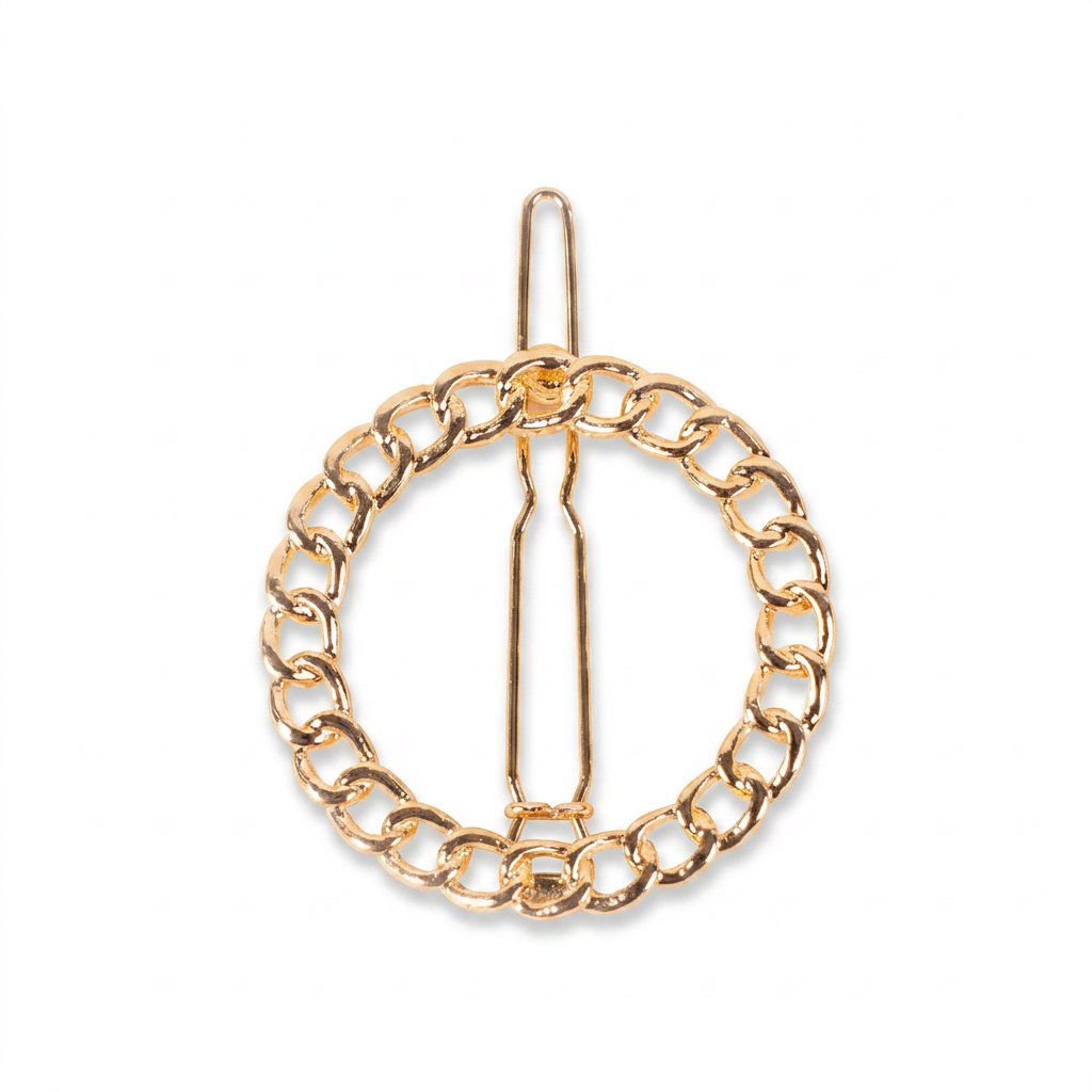 CIRCULAR CLIP WITH CHAIN ​​MODEL FRAME