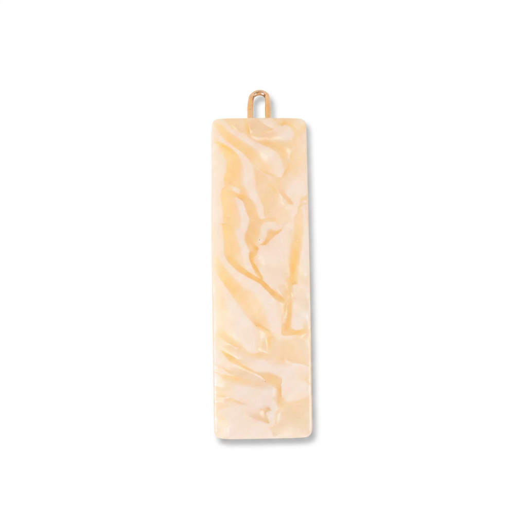 INTERLOCKING CLIP WITH RESIN INSERT IN DIFFERENT COLOURS
