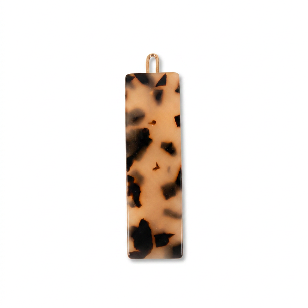INTERLOCKING CLIP WITH RESIN INSERT IN DIFFERENT COLOURS