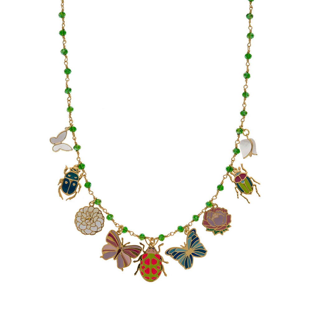 COLLANA SECRET GARDEN ROSARY