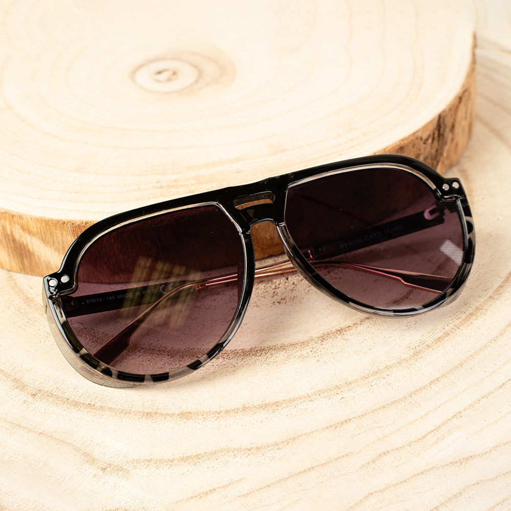 OCCHIALI DA SOLE A MASCHERINA CON LENTE A GOCCIA