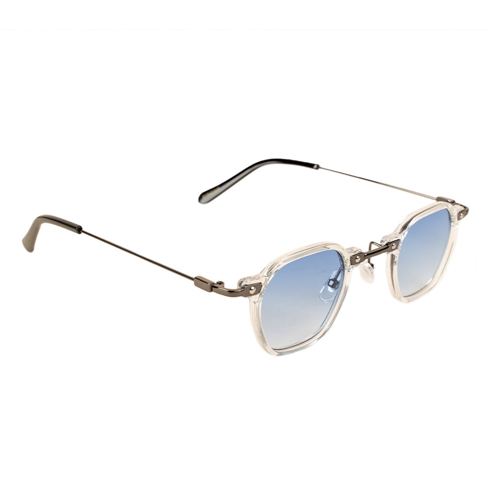 OCCHIALI DA SOLE PICCOLI SQUADRATI CON LENTE COLORATA