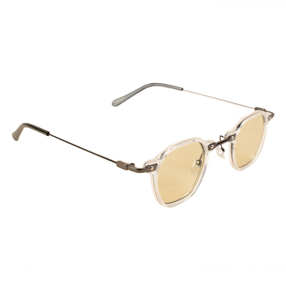 OCCHIALI DA SOLE PICCOLI SQUADRATI CON LENTE COLORATA