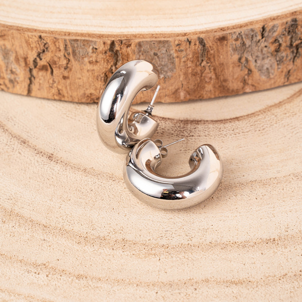 POPPY DROP EARRINGS - 31 MM