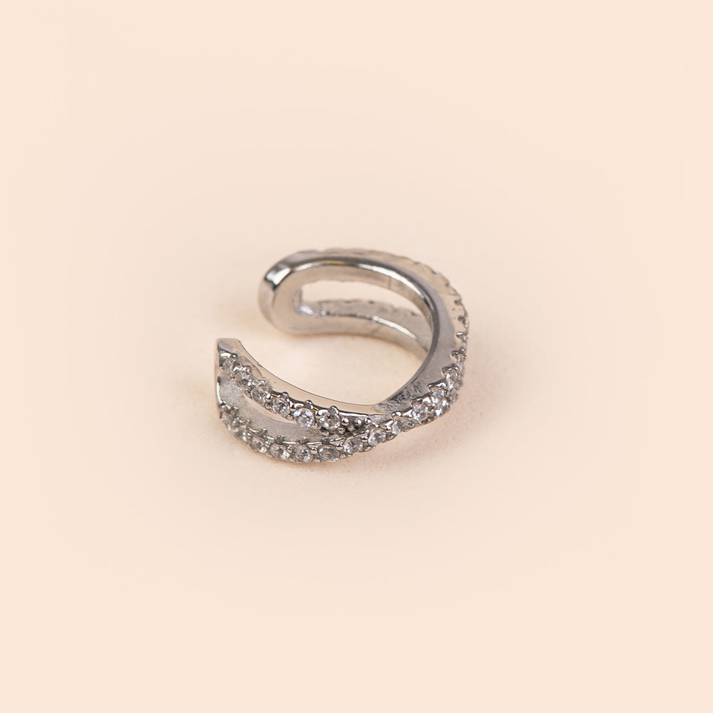 ORECCHINI EARCUFF MODELLO A X