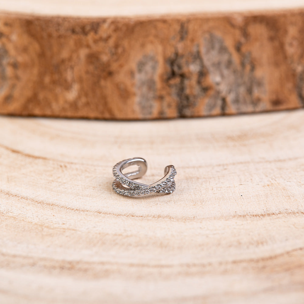 ORECCHINI EARCUFF MODELLO A X