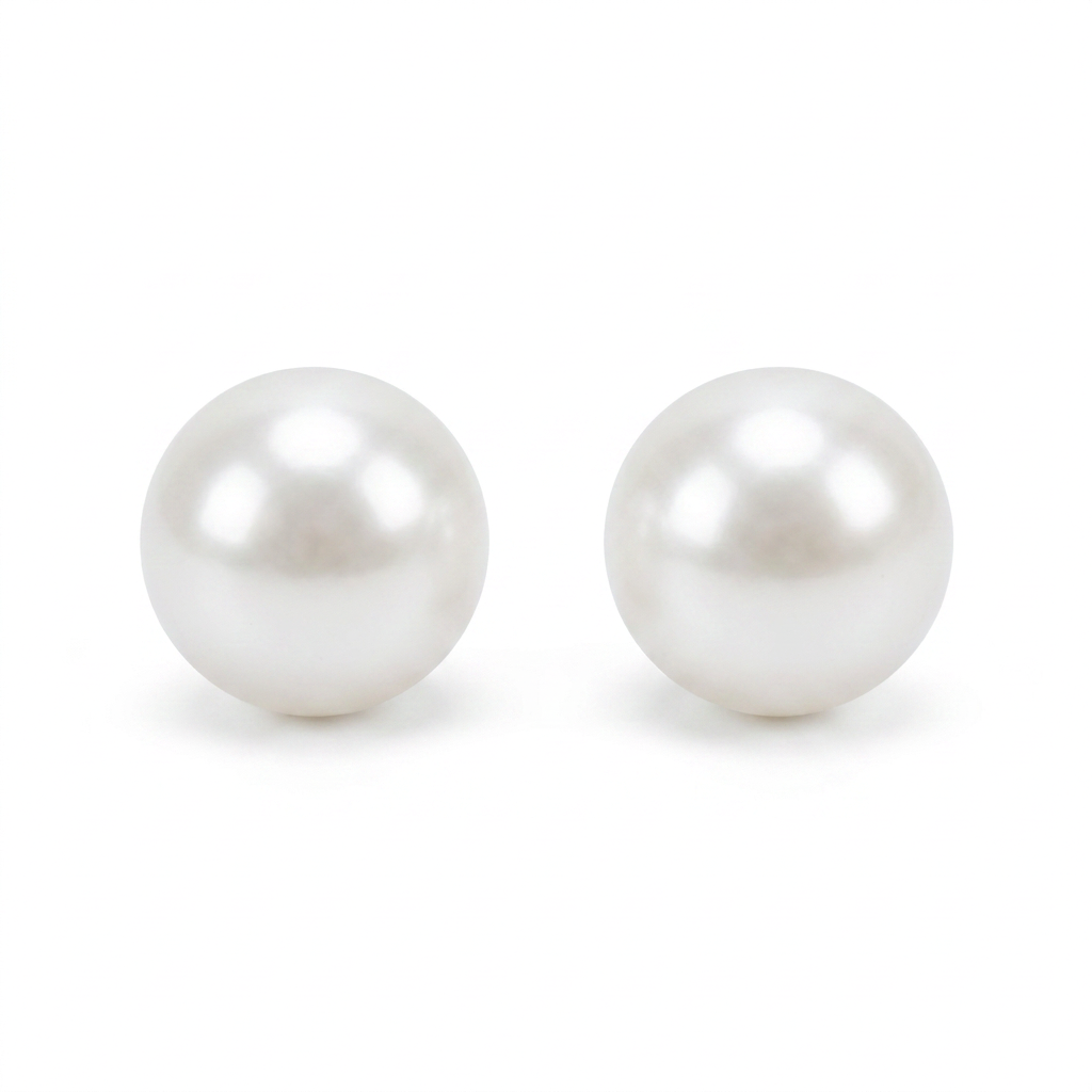 CLIP-ON BUTTON EARRINGS