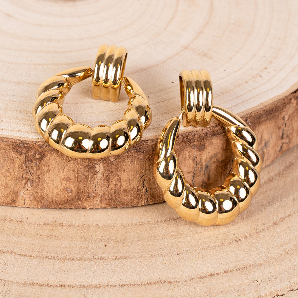 ORECCHINI PENDENTI COMPOSTI DA STRUTTURE DIVERSE