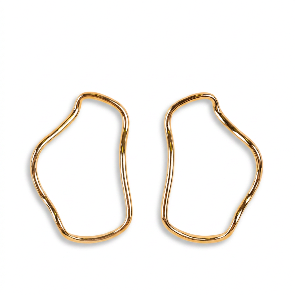 ASYMMETRIC LINEAR EARRINGS