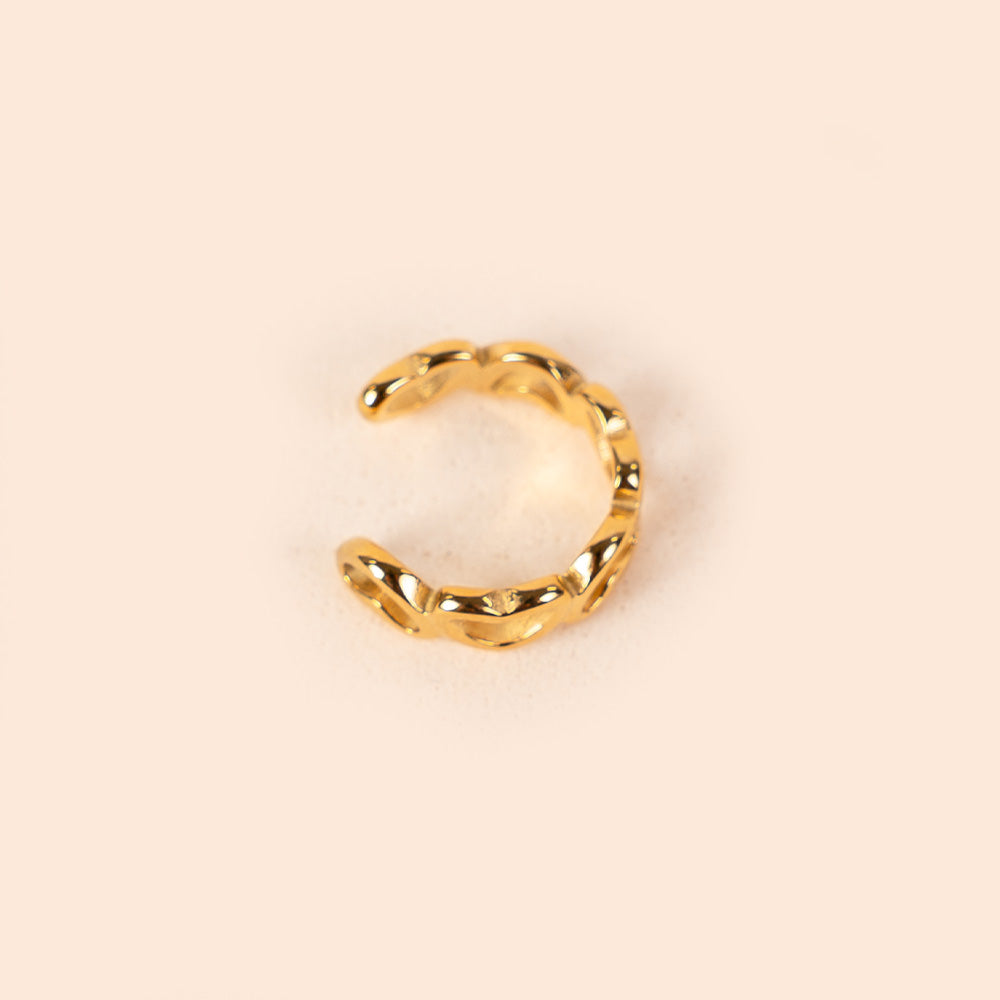 ORECCHINO EARCUFF CON CUORI VUOTI