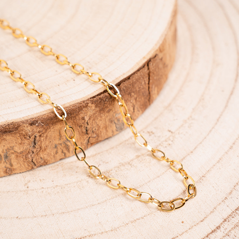 SIMPLE CHAIN ​​CHOKER NECKLACE