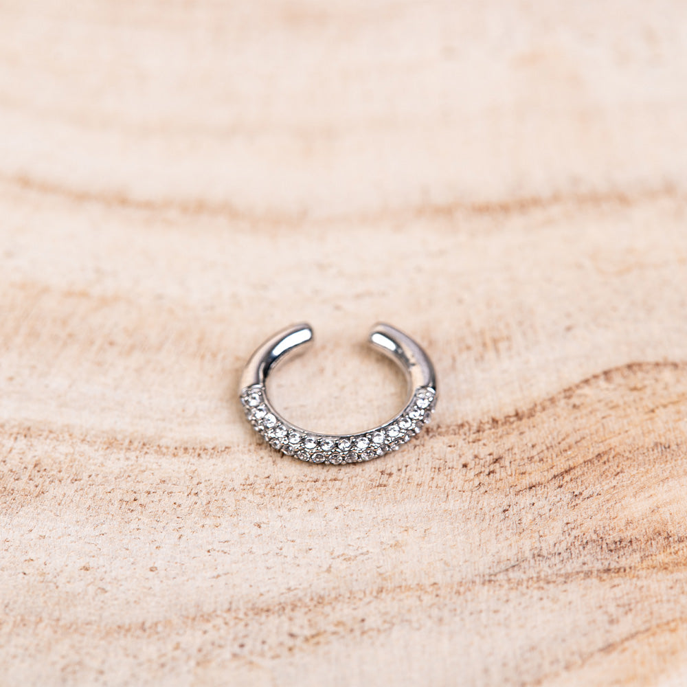 EARCUFF SEMPLICE CON MICRO STRASS