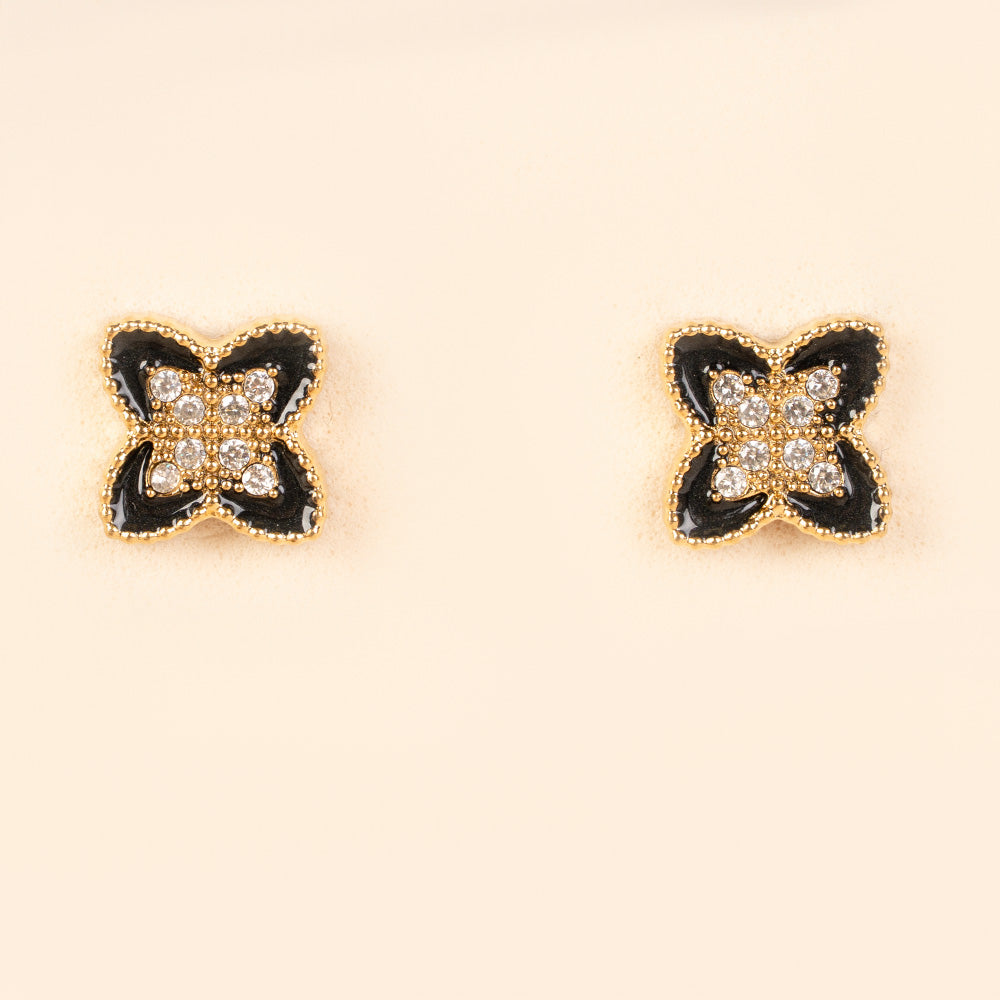 ORECCHINI A LOBO DALLA FORMA A FIORE