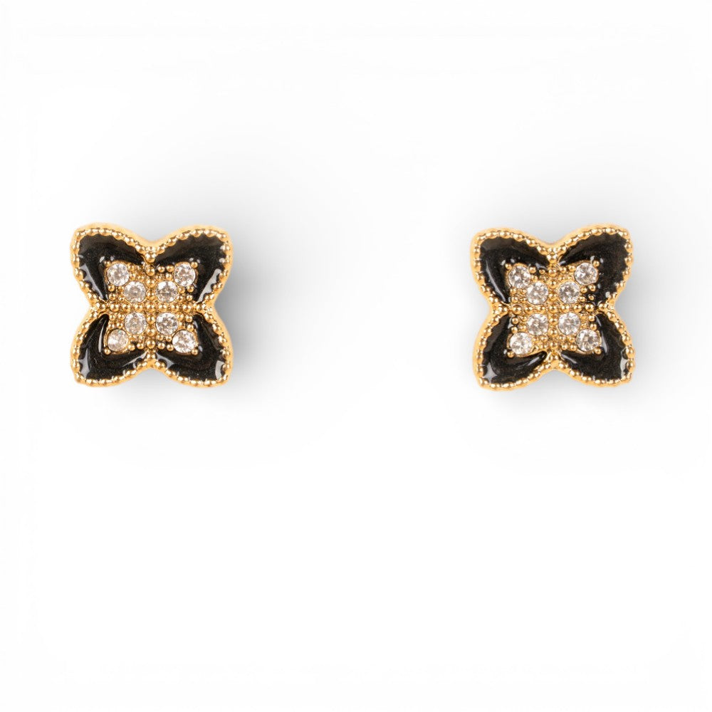 ORECCHINI A LOBO DALLA FORMA A FIORE