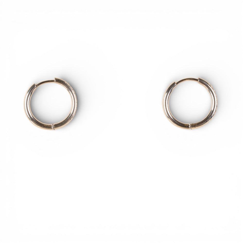 ORECCHINI PENDENTI A CERCHIETTO GRANDE CON STRASS