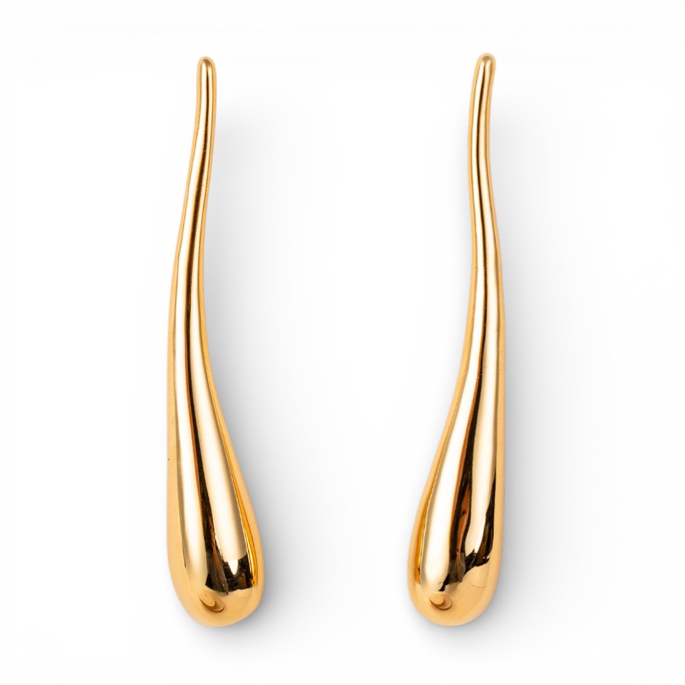 ORECCHINI PENDENTI A GOCCIA LUNGA PENDENTE