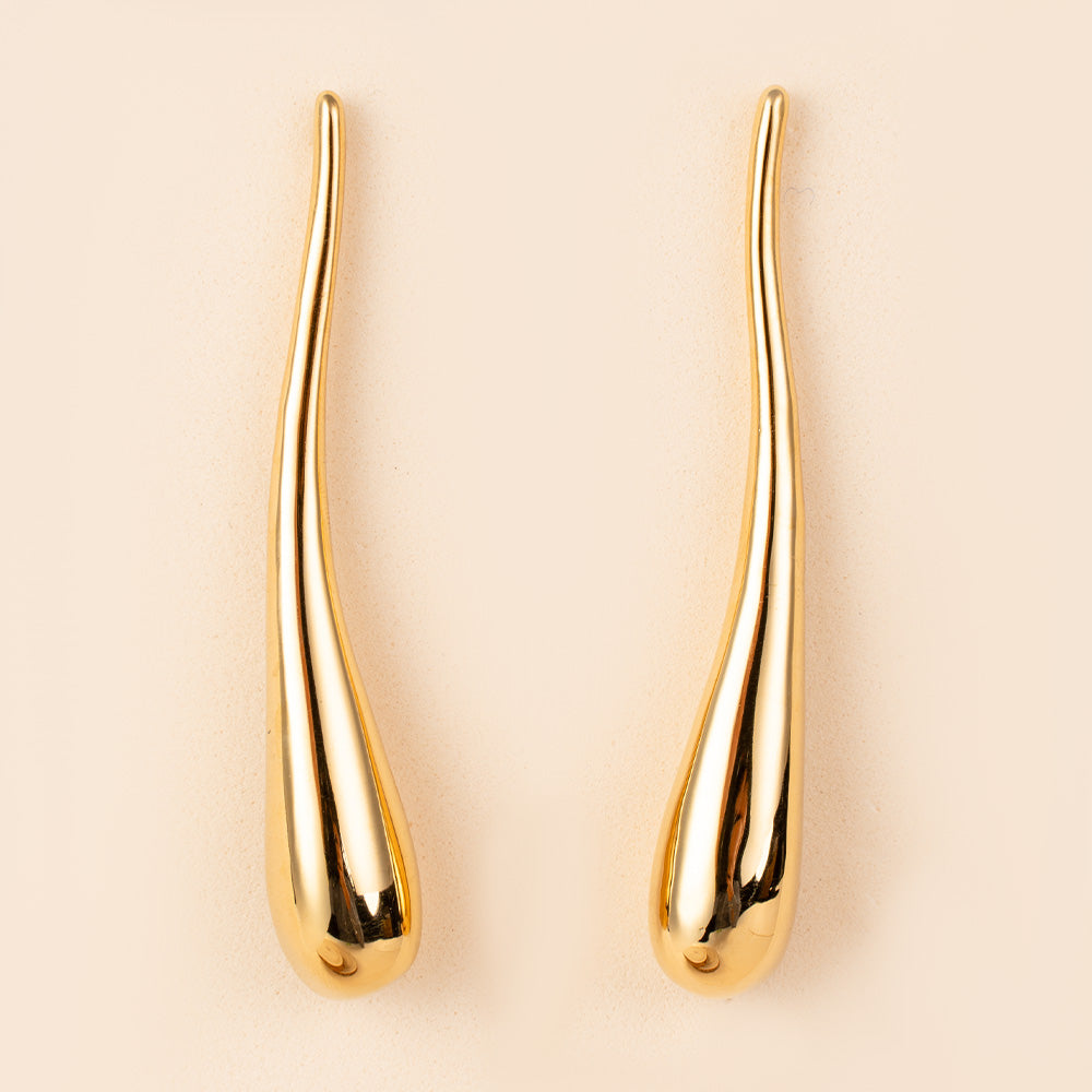 ORECCHINI PENDENTI A GOCCIA LUNGA PENDENTE