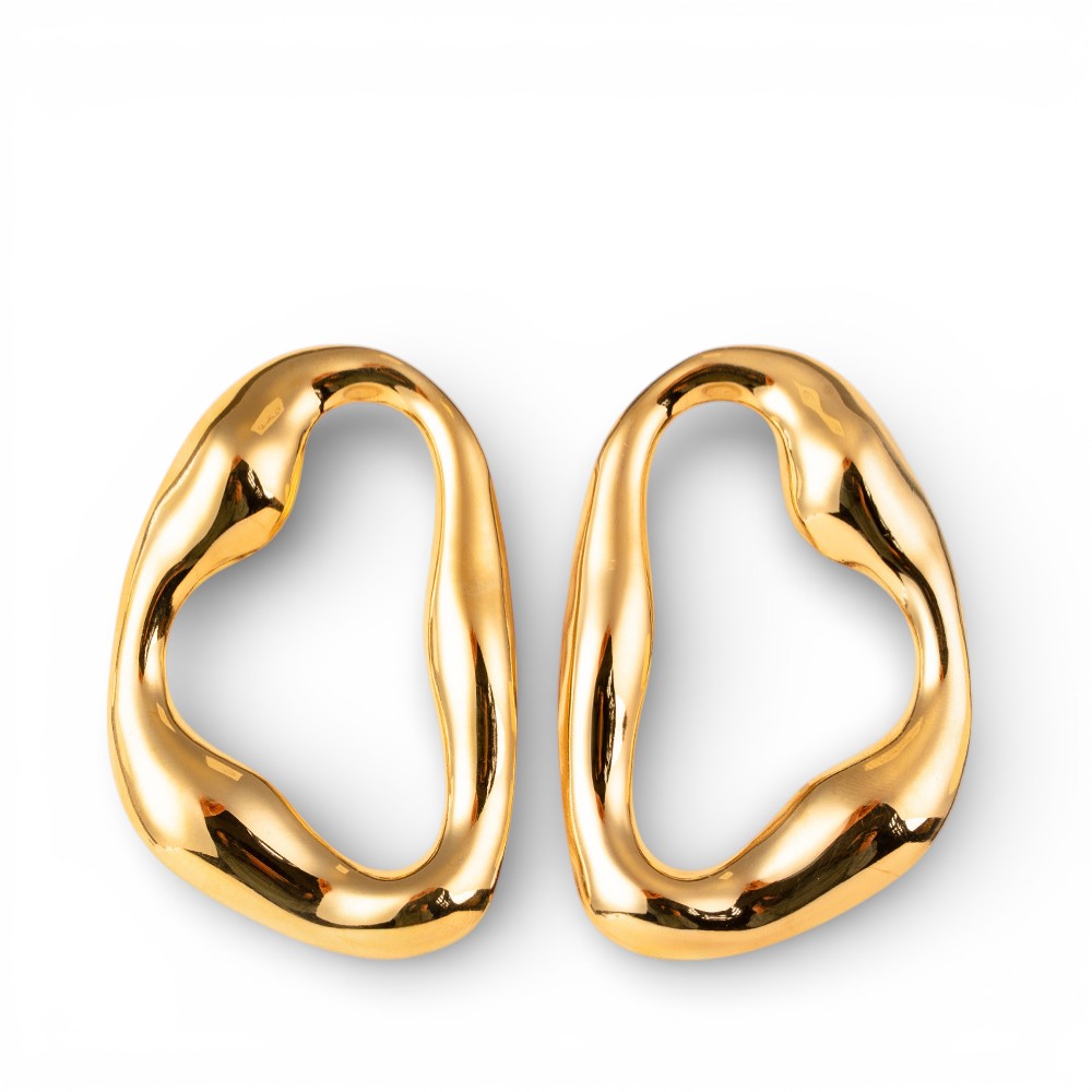 ORECCHINI PENDENTI A TRIANGOLO IRREGOLARE