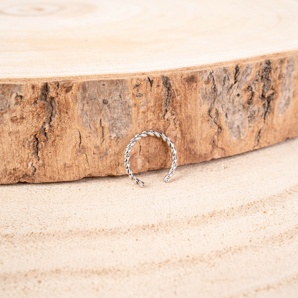 EARCUFF FINO ATTORCIGLIATO