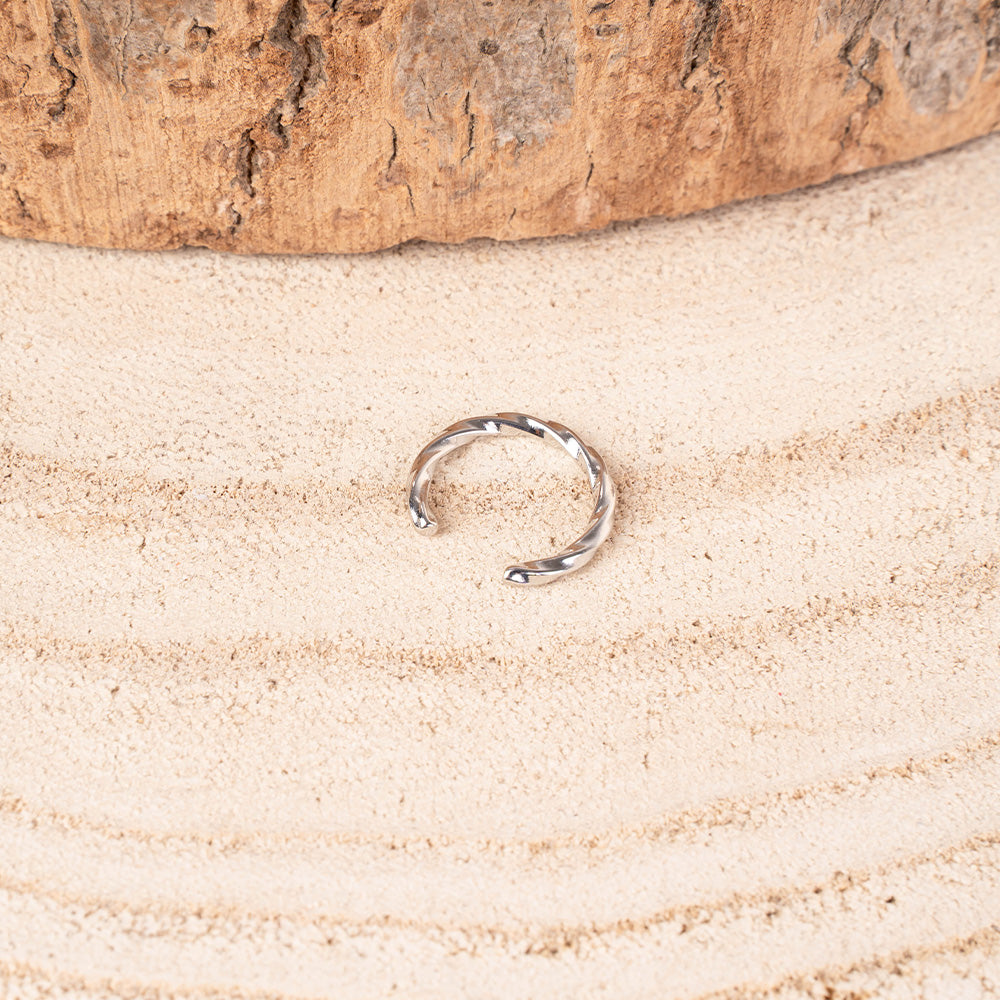 EARCUFF FINO ONDULATO