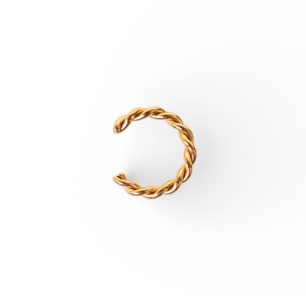 EARCUFF MEDIO ATTORCIGLIATO STRETTO