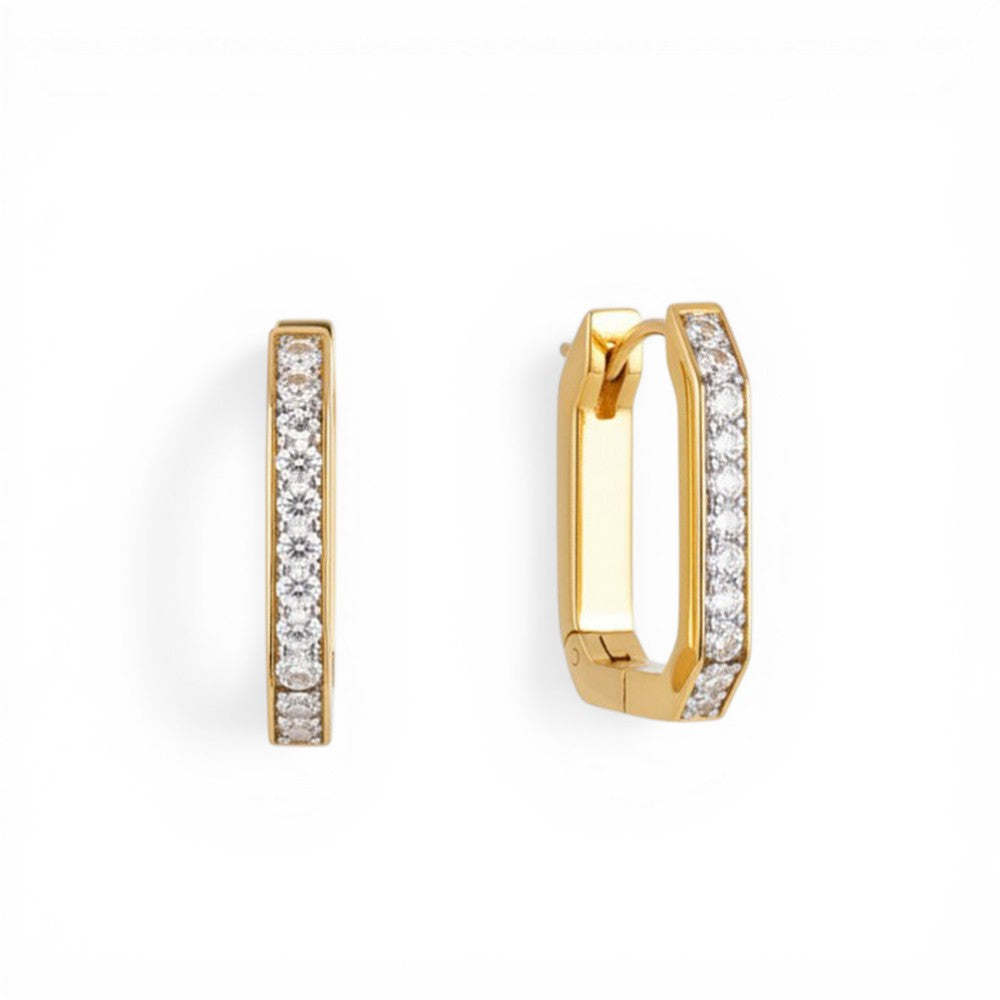 ORECCHINI PENDENTI CON STRASS