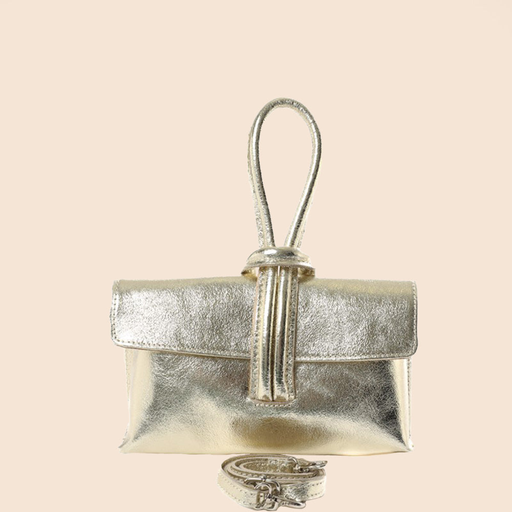 BORSA POCHETTE MANICO CAPPIO