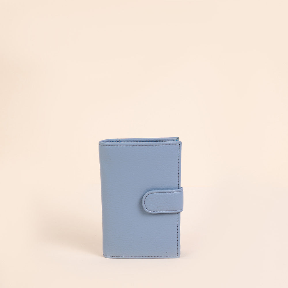 SMALL WALLET WITH MULTICOLOURED INTERIOR