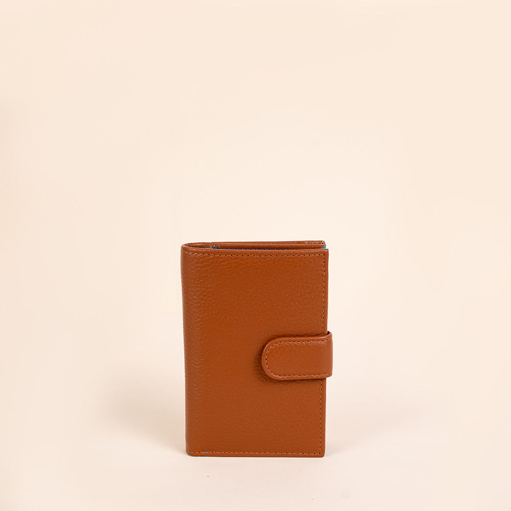 SMALL WALLET WITH MULTICOLOURED INTERIOR