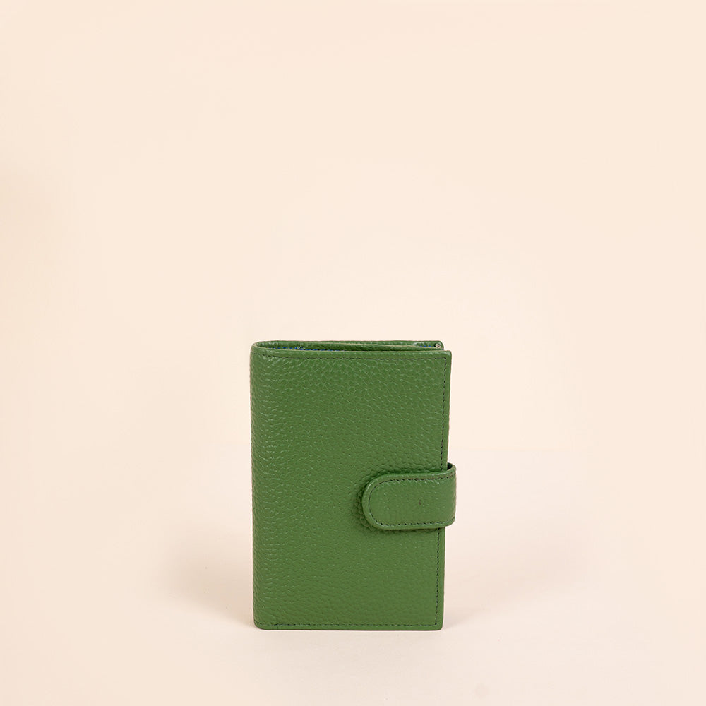 SMALL WALLET WITH MULTICOLOURED INTERIOR