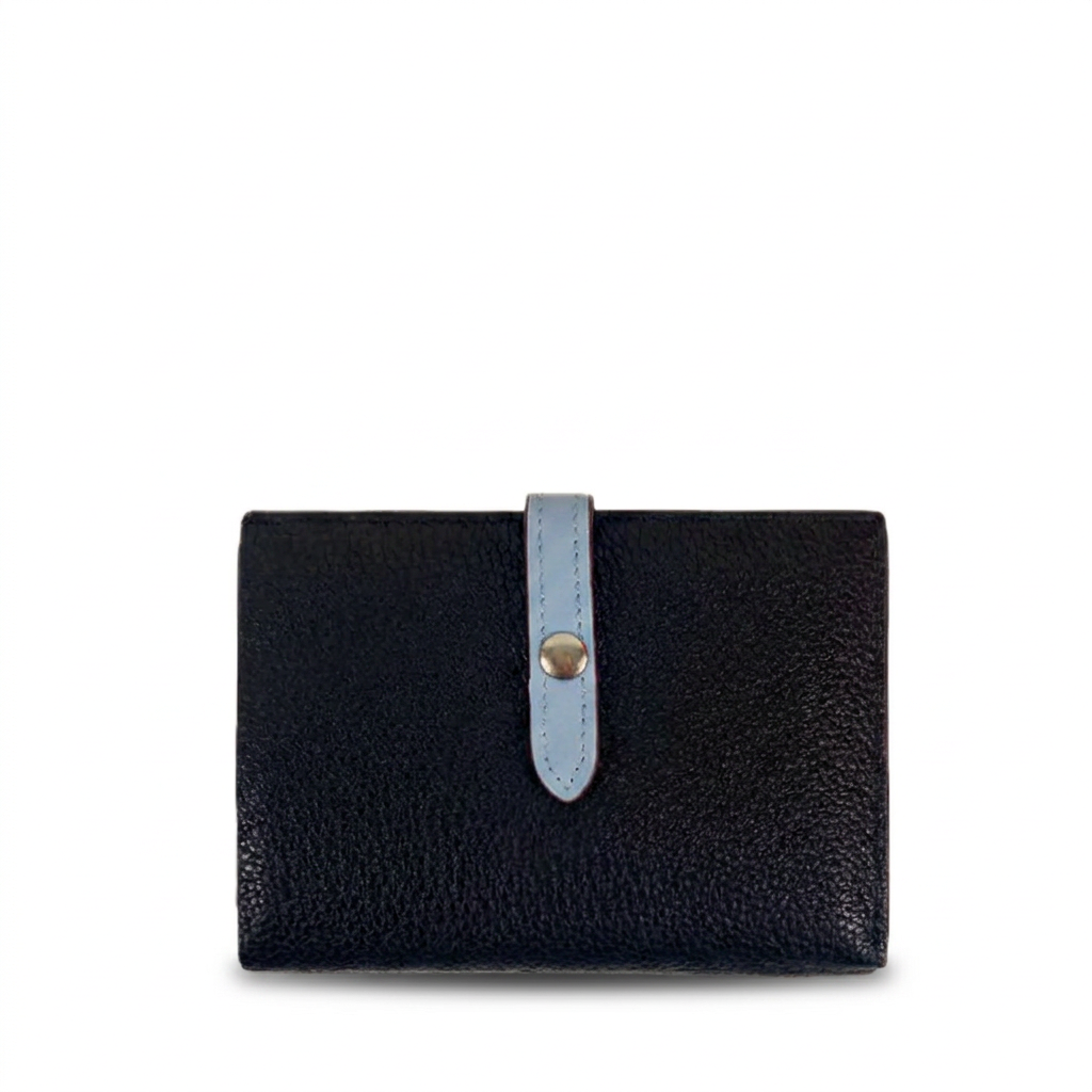 SMALL WALLET WITH CENTRAL STRAP