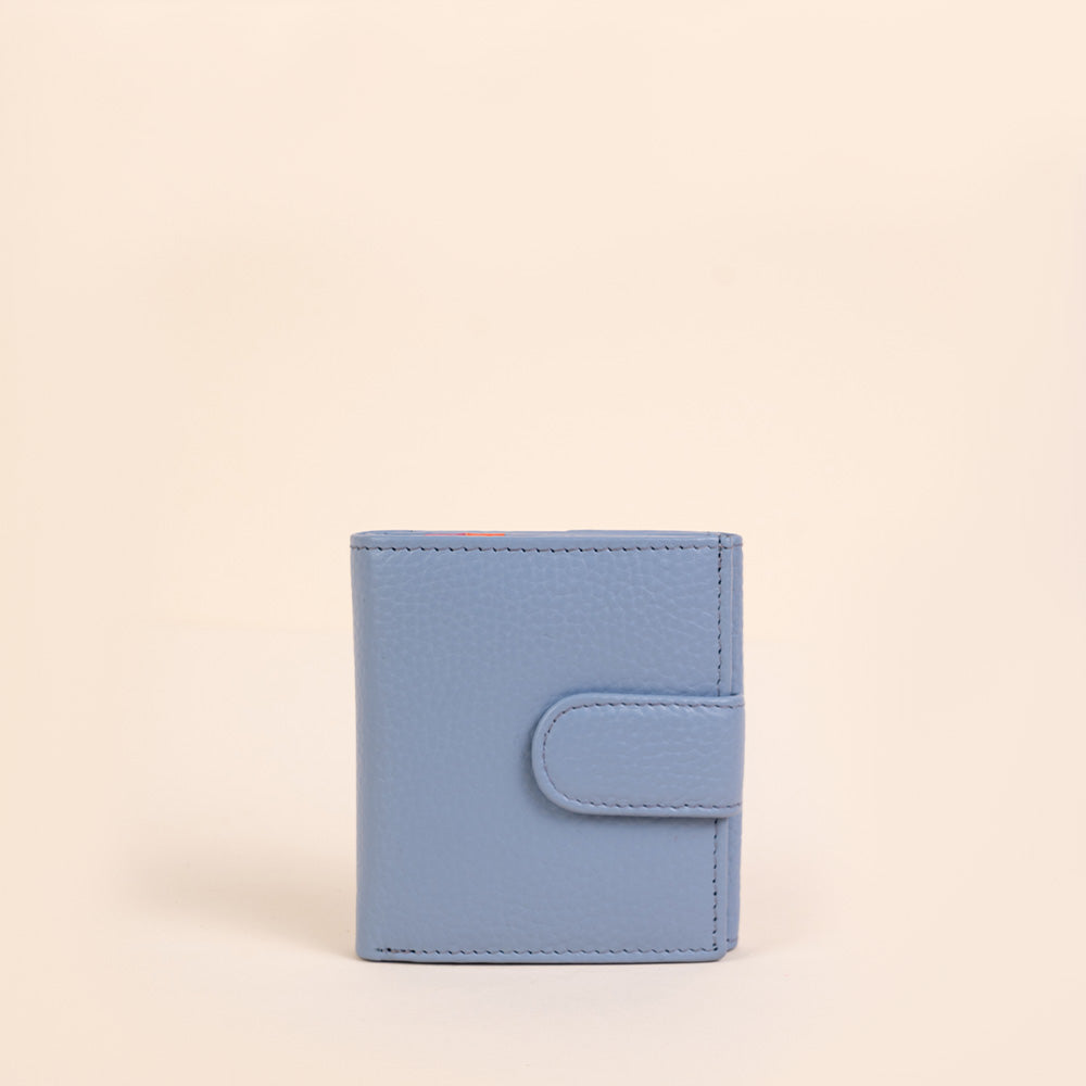SMALL BOOK-SHAPED WALLET WITH FLAP