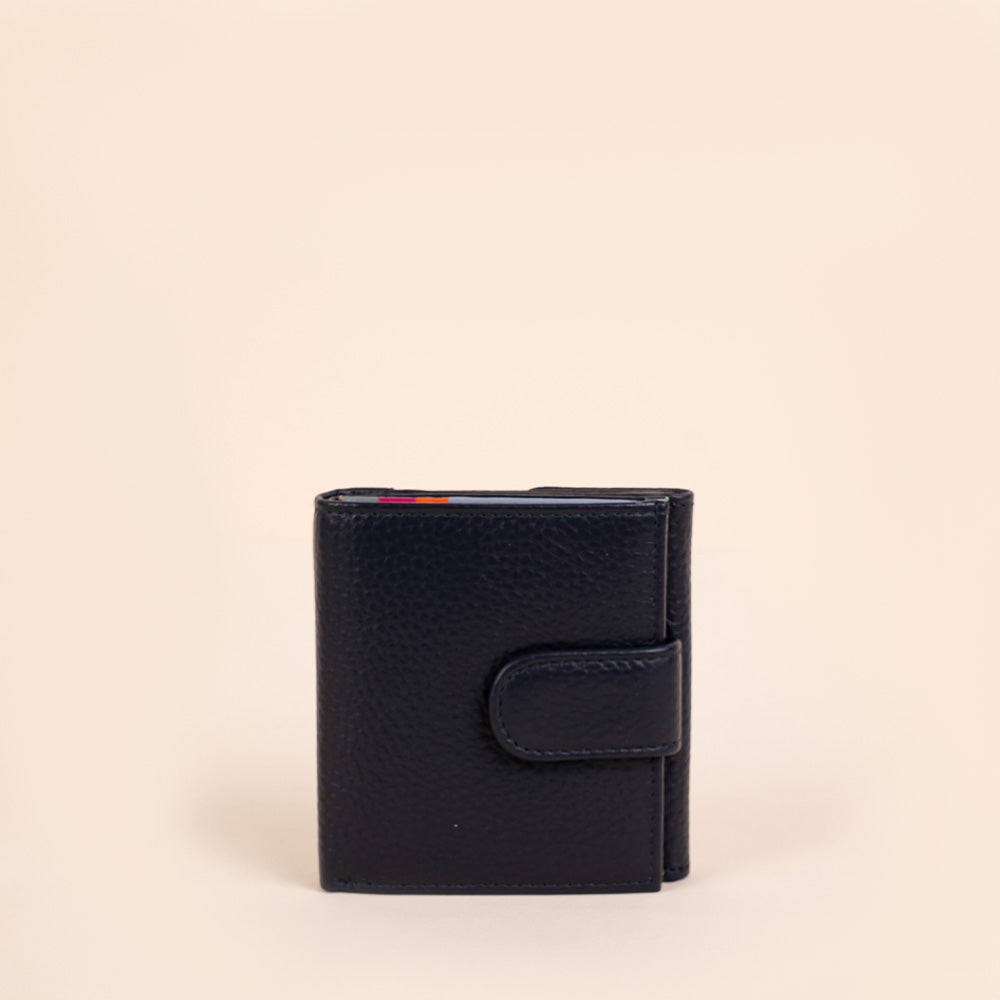 SMALL BOOK-SHAPED WALLET WITH FLAP