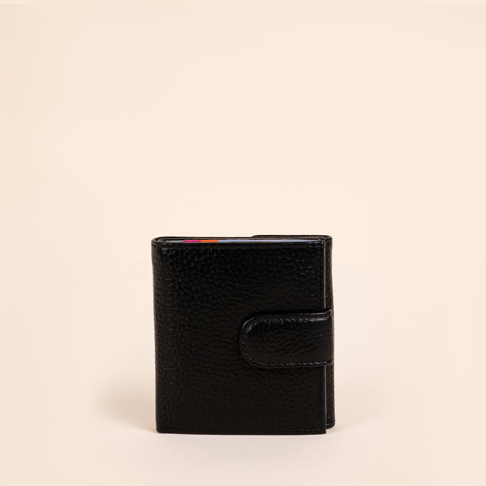 SMALL BOOK-SHAPED WALLET WITH FLAP