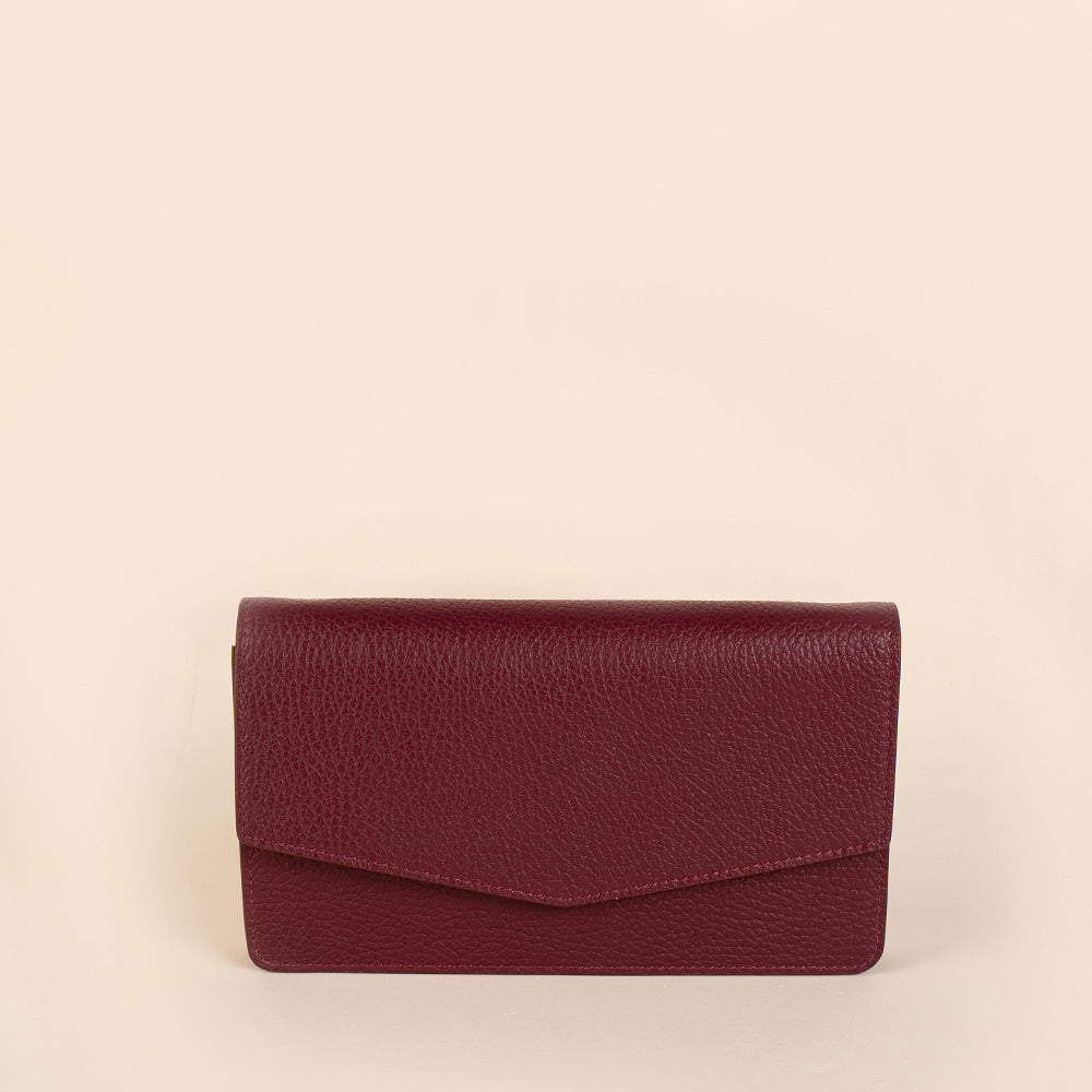 BORSA POCHETTE A PORTAFOGLIO E PORTACELLULARE CON TRACOLLA
