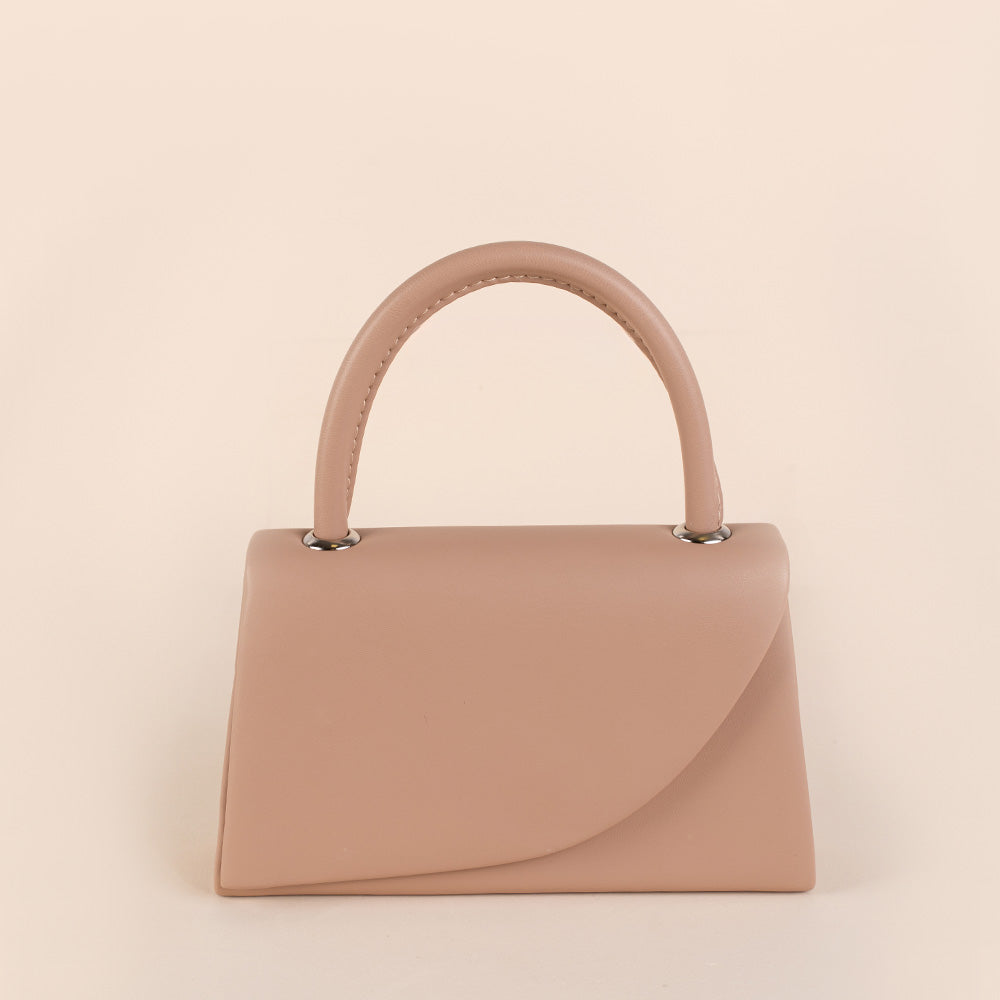 BORSA POCHETTE CON MANICO RIGIDO