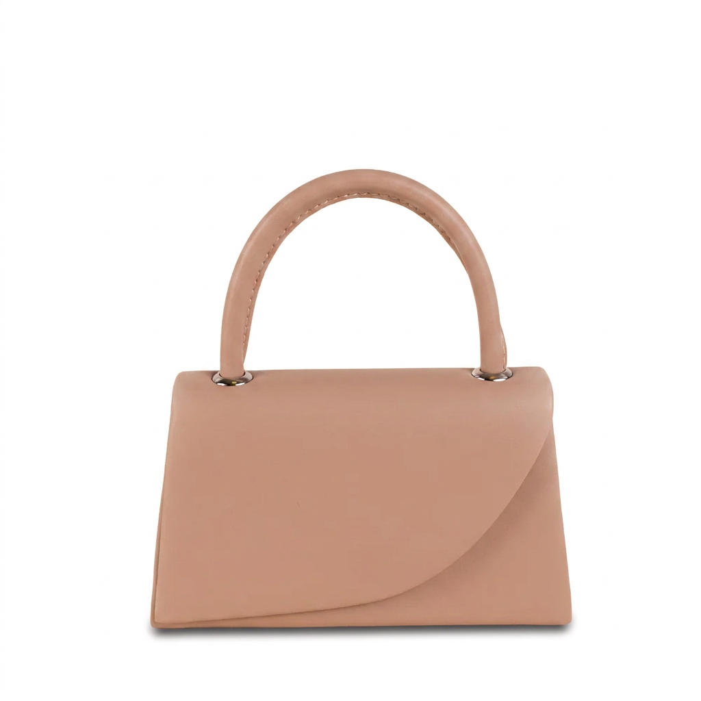 BORSA POCHETTE CON MANICO RIGIDO