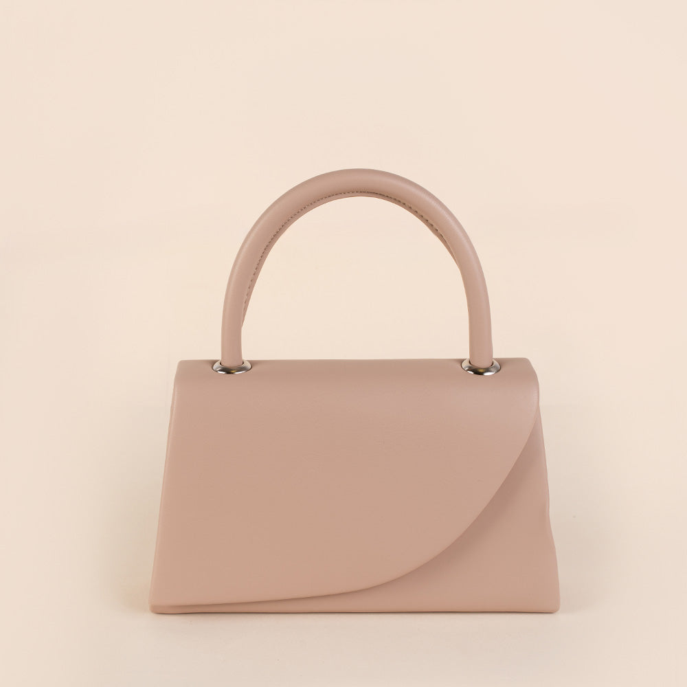 BORSA POCHETTE CON MANICO RIGIDO