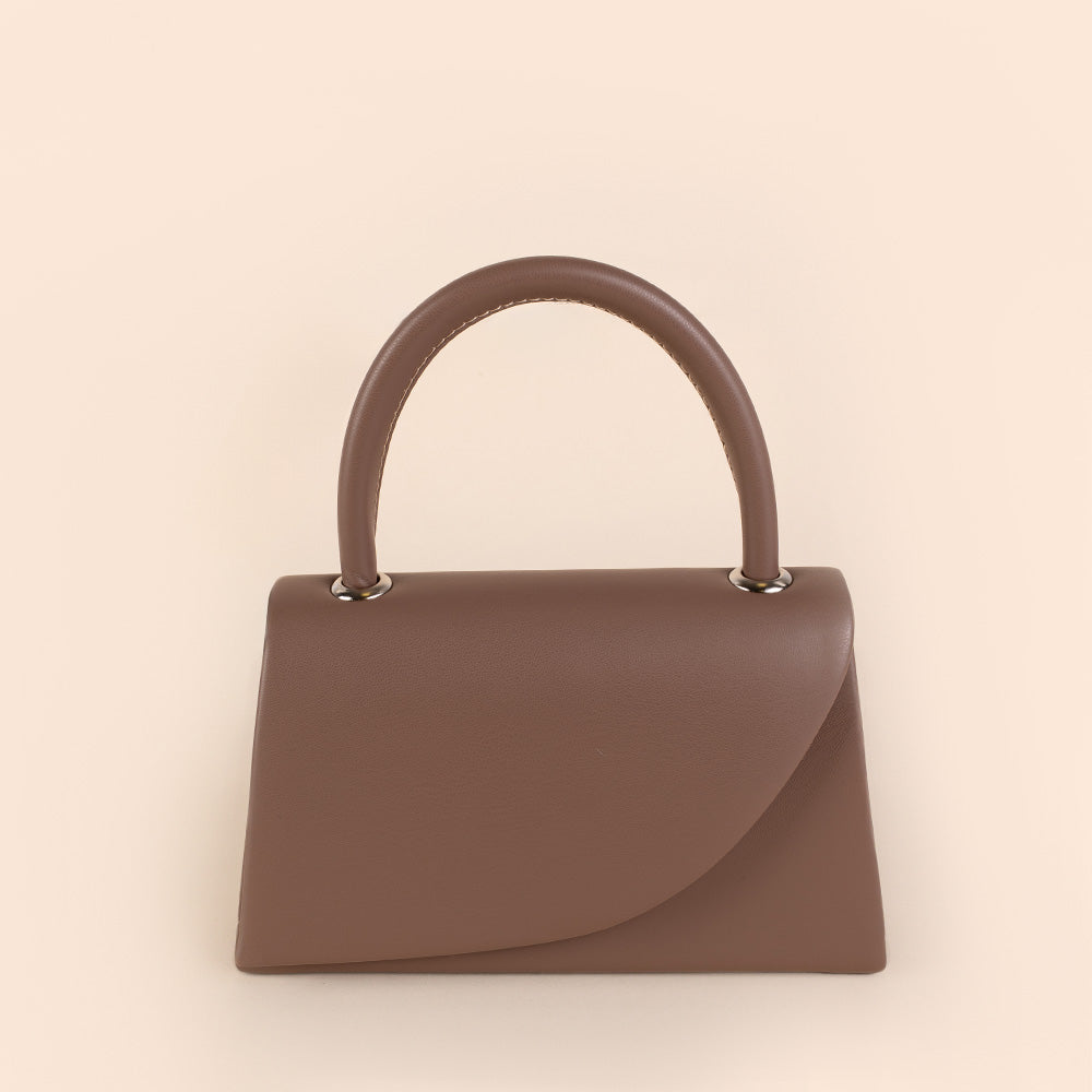 BORSA POCHETTE CON MANICO RIGIDO