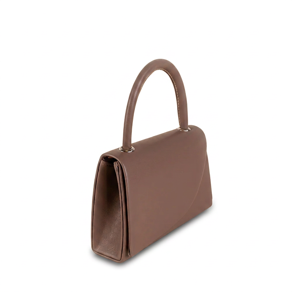 BORSA POCHETTE CON MANICO RIGIDO