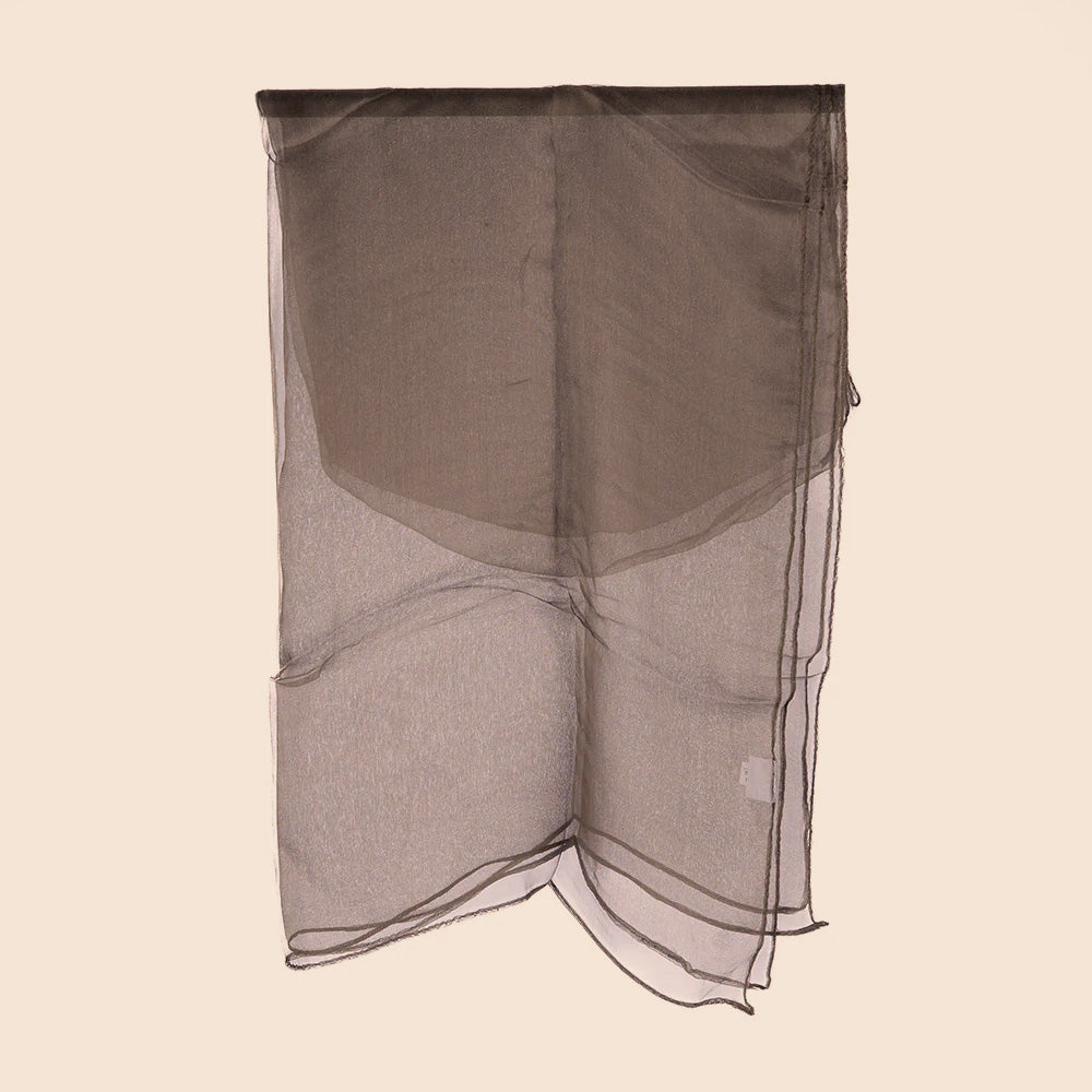 SCIARPA LEGGERA MONOCOLORE IN SETA