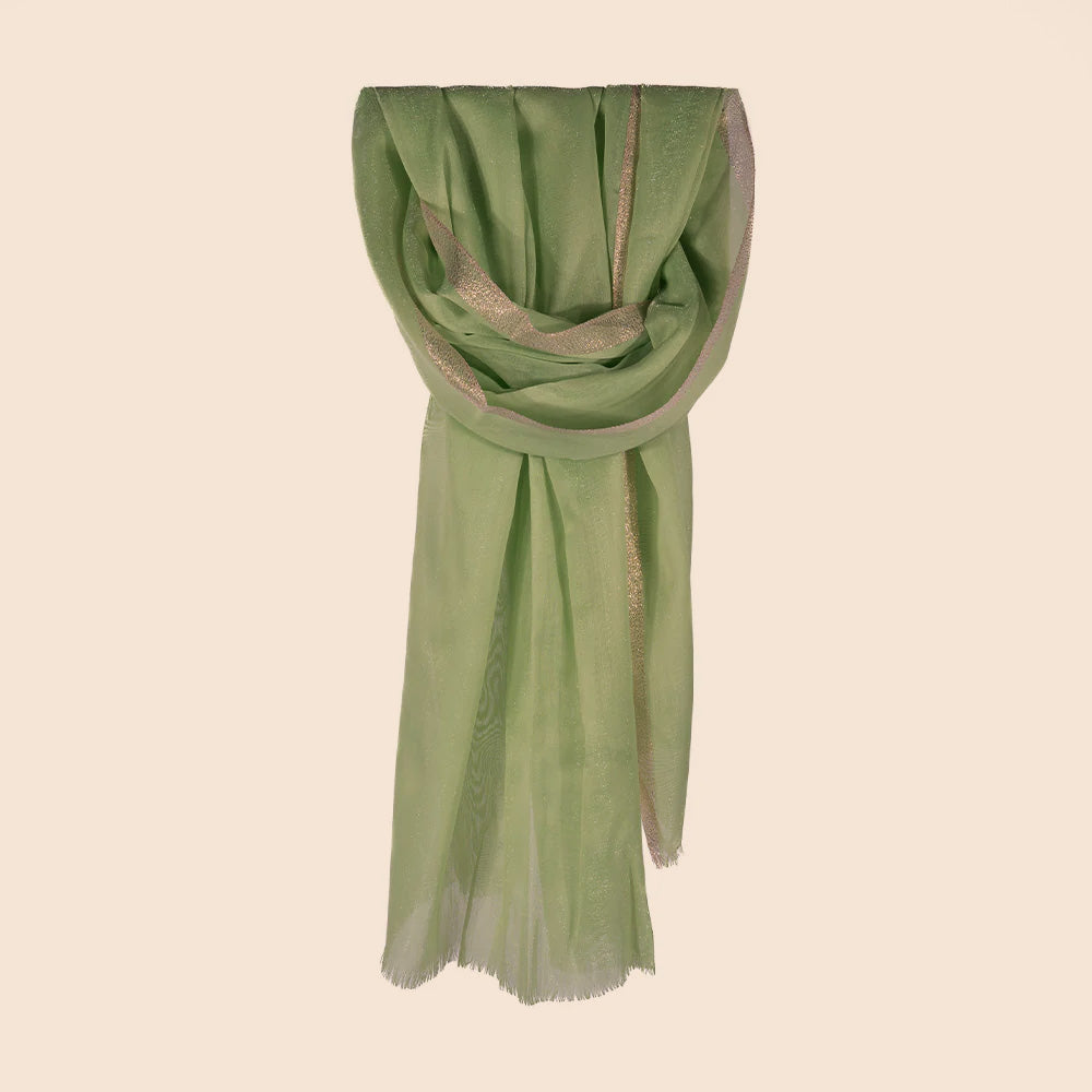 SCIARPA LEGGERA MACULATA EFFETTO GLITTER