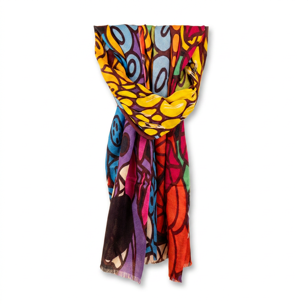 MULTICOLOR LIGHT SCARF 