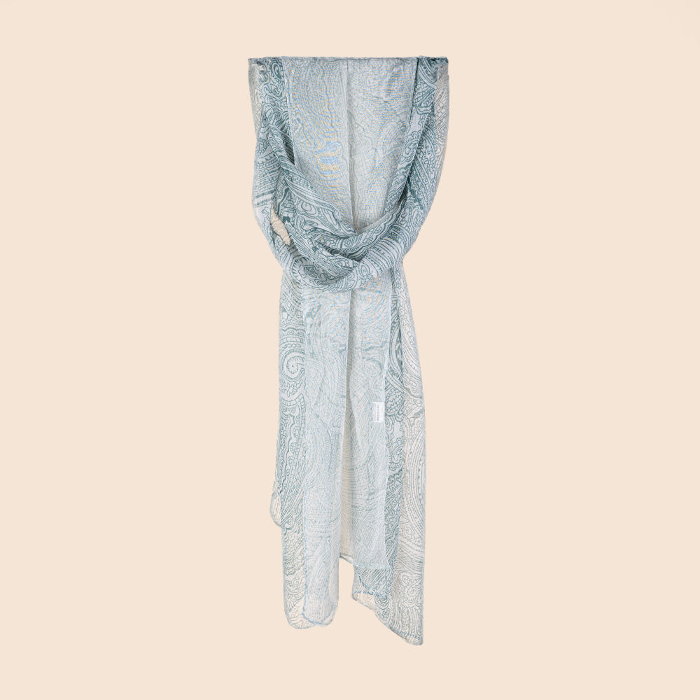 SCIARPA LEGGERA SIMIL FANTASIA CASHMERE