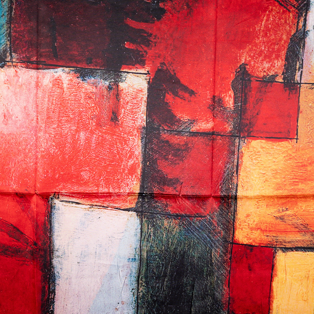 SCIARPA FANTASIA DOPPIA ASTRATTA