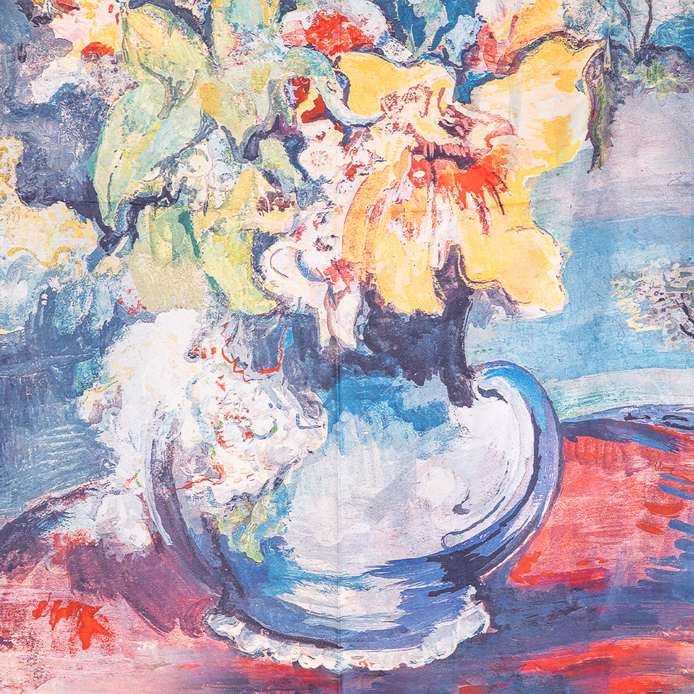 SCIARPA FANTASIA DOPPIA CON DIPINTO