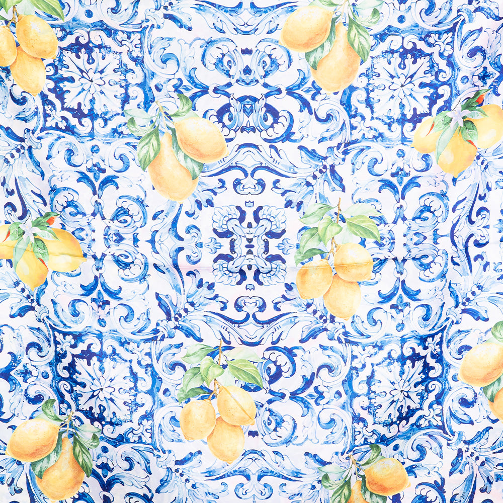 SCIARPA FANTASIA DOPPIA CON LIMONI