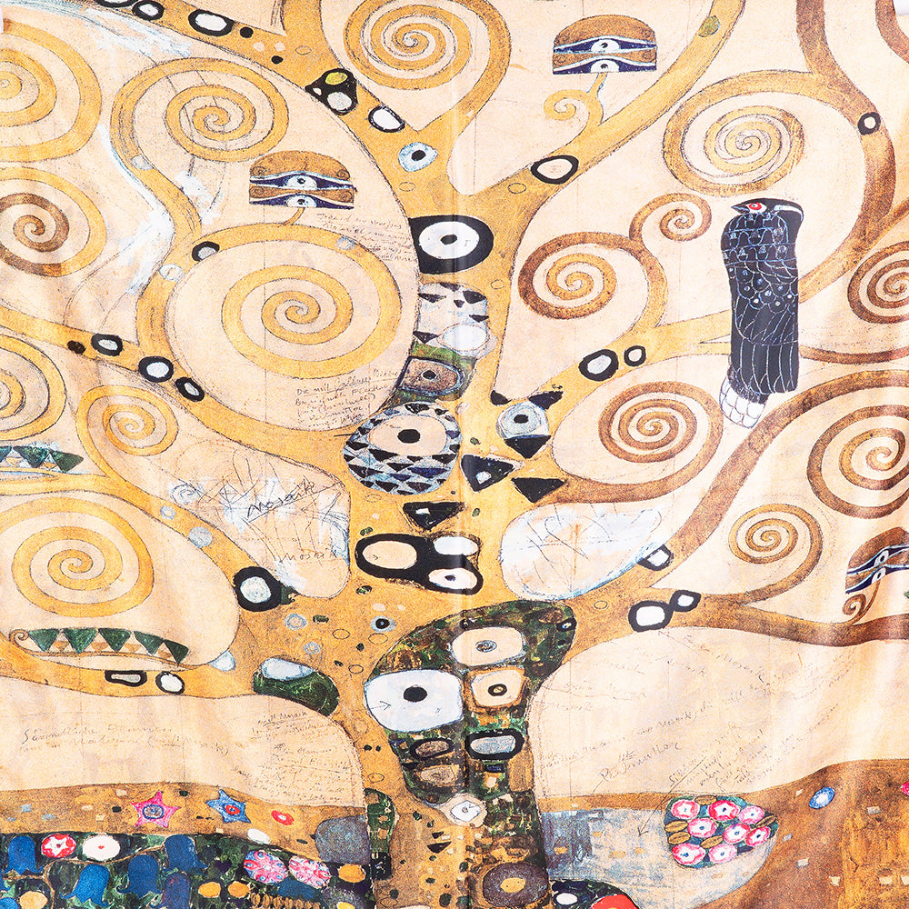 SCIARPA FANTASIA DOPPIA ALBERO KLIMT