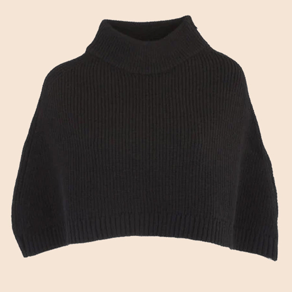 MANTELLA SCALDA SPALLE CON ZIP LATERALE