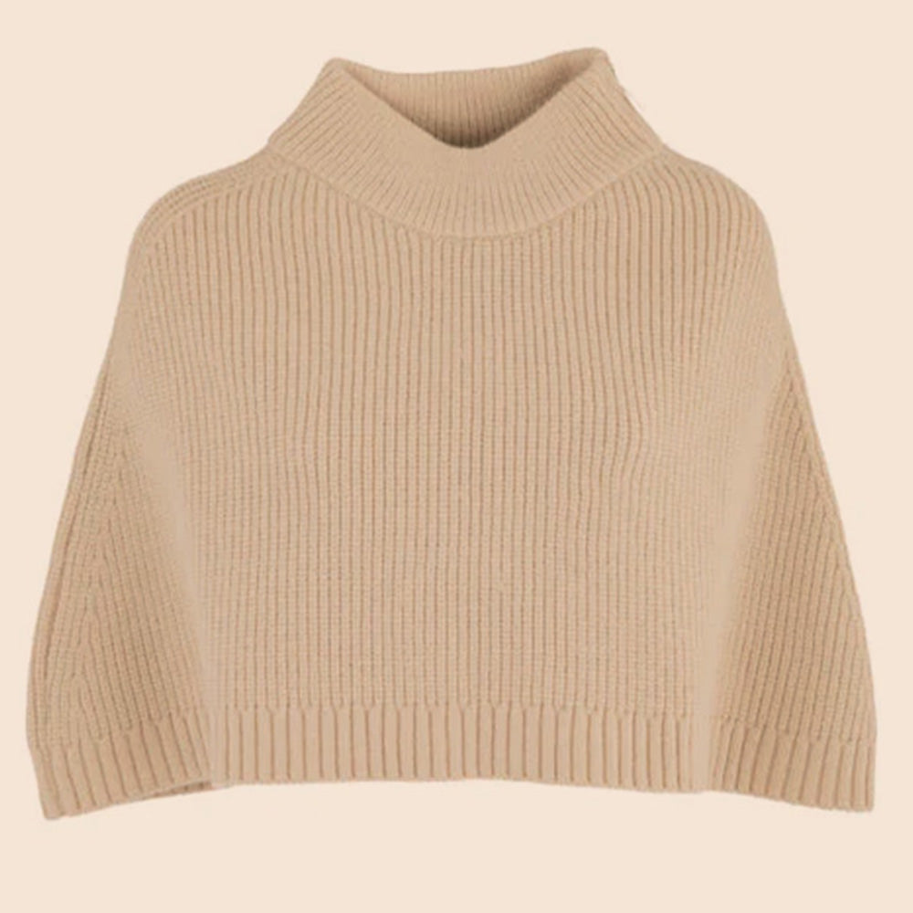 MANTELLA SCALDA SPALLE CON ZIP LATERALE